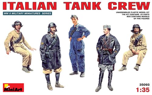 Mini Art 35093 1:35 Italian Tank Crew