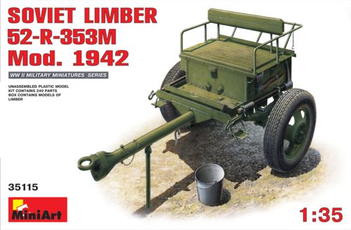 Mini Art 35115 1:35 Soviet Limber 52-R-353M Mod. 1942