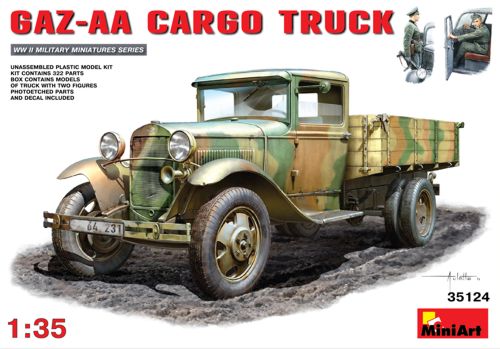 MiniArt 35124 1:35 Soviet GAZ-AA Cargo Truck