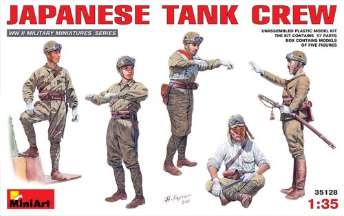 Mini Art 35128 1:35 Japanese Tank Crew