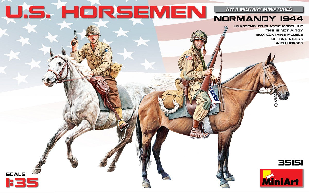 MiniArt 35151 1:35 U.S. Horsemen. Normandy 1944