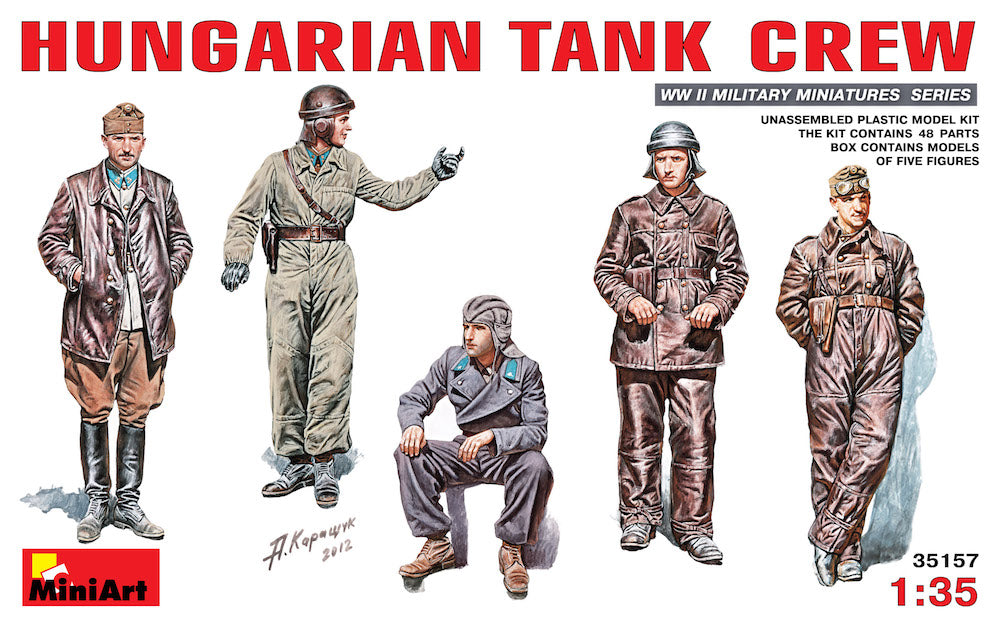 Mini Art 35157 1:35 Hungarian Tank Crew