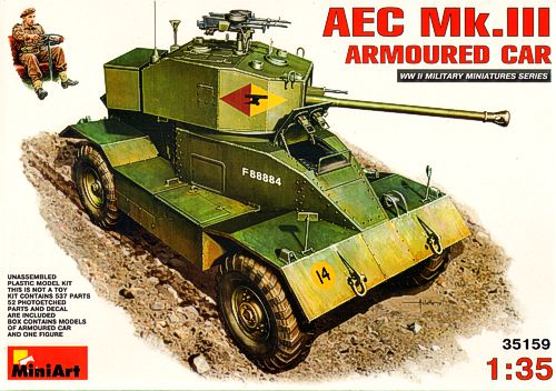 Mini Art 35159 1:35 AEC Mk.III Armoured Car