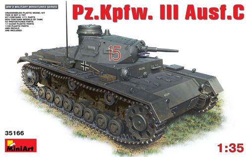 Mini Art 35166 1:35 Pz.Kfz. III Ausf.C