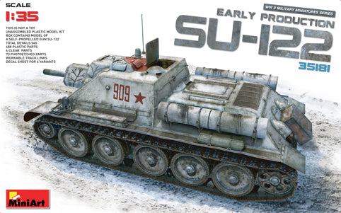 Mini Art 35181 1:35 Soviet Su-122 (Early Production)