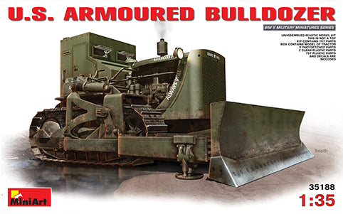 Mini Art 35188 1:35 U.S. Armoured Bulldozer