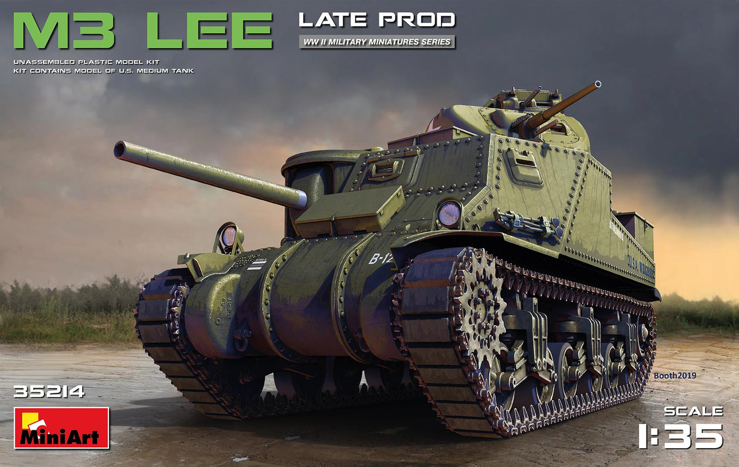 Mini Art 35214 1:35  M3 Lee Late Production