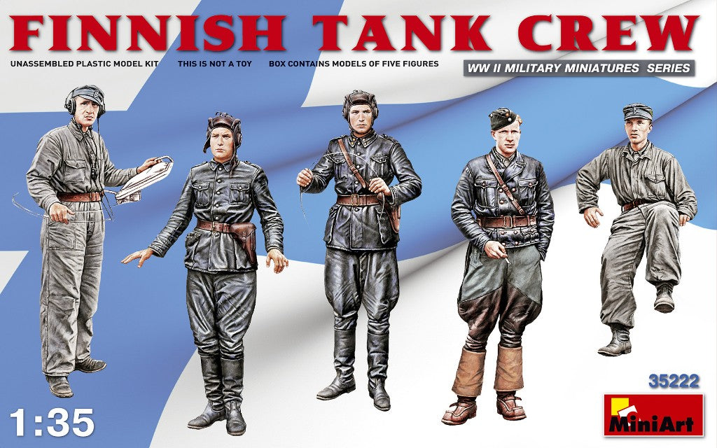 MiniArt 35222 1:35 Finnish Tank Crew (WWII)