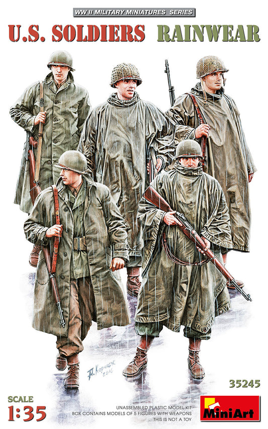 MiniArt 35245 1:35 U.S. Soldiers Rainwear