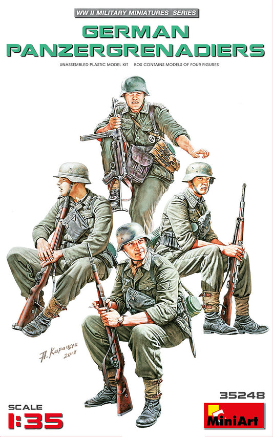 Mini Art 35248 1:35 German Panzergrenadiers (WWII)