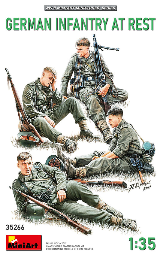 MiniArt 35266 1:35 German Infantry at rest