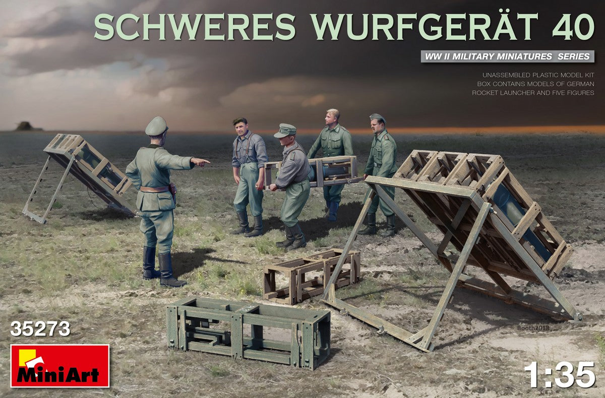 Mini Art 35273 1:35 Schweres Wurferat 40