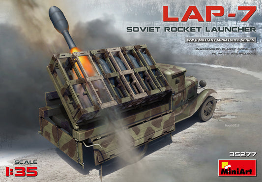 Mini Art 35277 1:35 Soviet LAP-7 Rocket Launcher Lorry