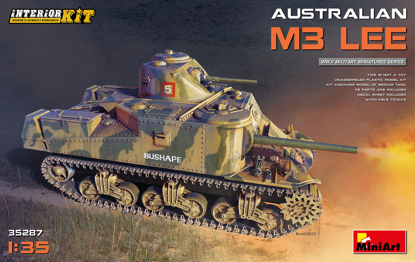 Mini Art 35287 1:35 Australian M3 Lee with Interior