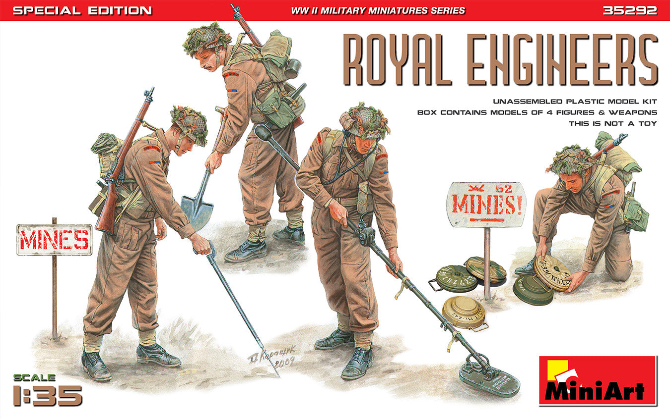 Mini Art 35292 1:35 Royal Engineer (Special Edition)