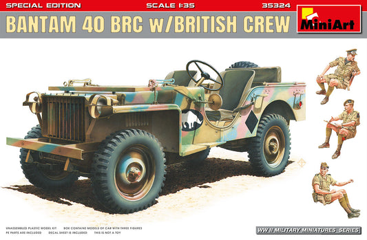 MiniArt 35324 1:35 Bantam 40 BRC w/British crew (3 figures included) Special Edition