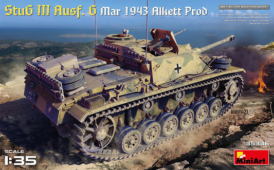 Mini Art 35336 1:35 StuG.III Ausf.G March 1943 Alkett Prod.