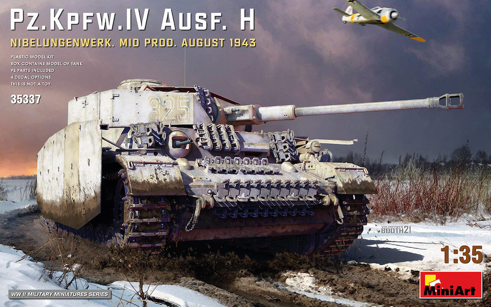 Mini Art 35337 1:35 Pz.Kpfw.IV Ausf.H Nibelungenwerk Mid Prod. August 1943