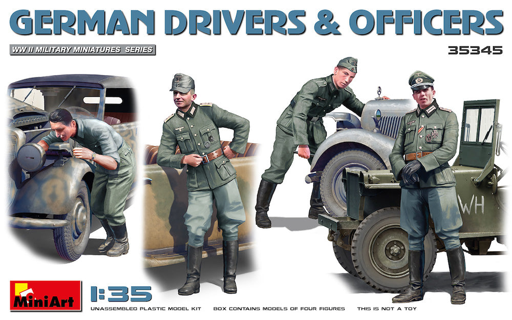 Mini Art 35345 1:35 German Drivers & Officers