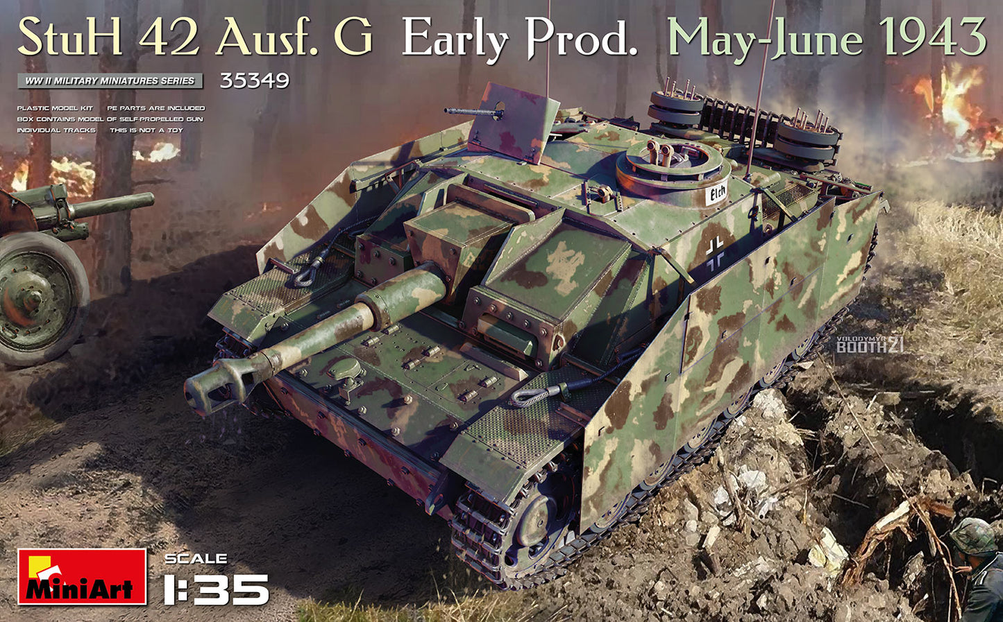 Mini Art 35349 1:35 StuH 42 Ausf. G Early Prod. May-June 1943