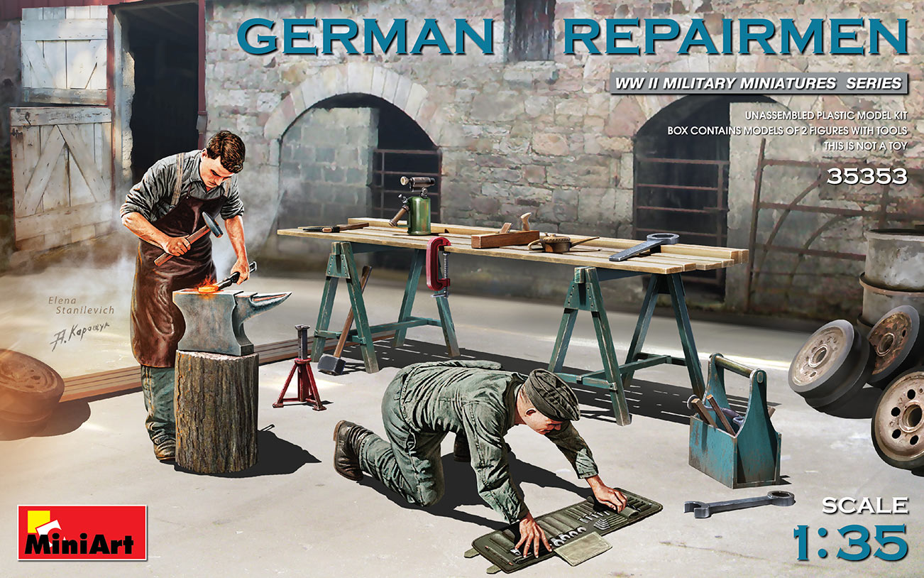 Mini Art 35353 1:35 German Repairmen