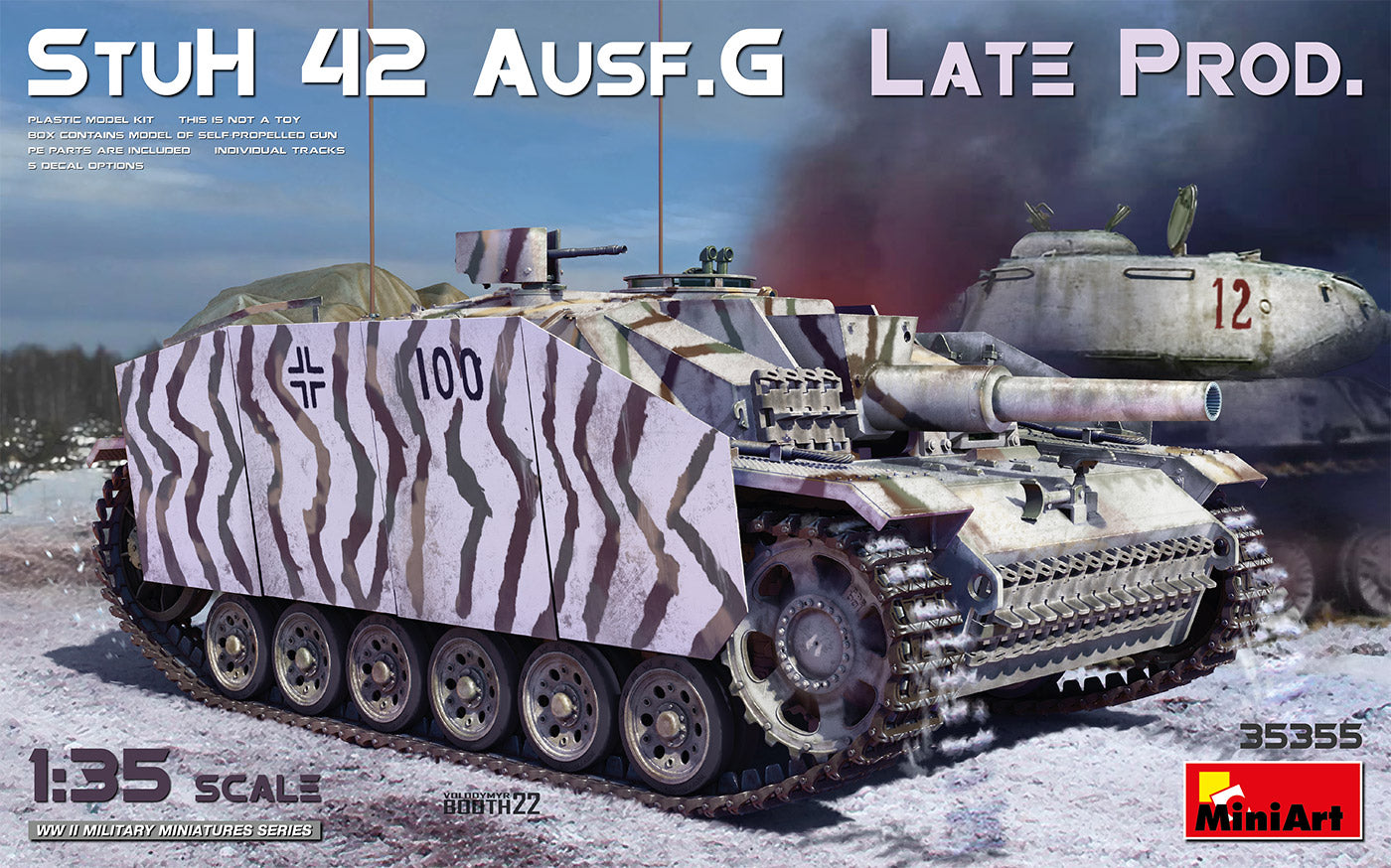 MiniArt 35355 1:35 StuH 42 Ausf. G Late Prod.