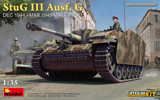 MiniArt 35357 1:35 StuG III Ausf. G Dec 1944 - Mar 1945 Miag Prod. Interior