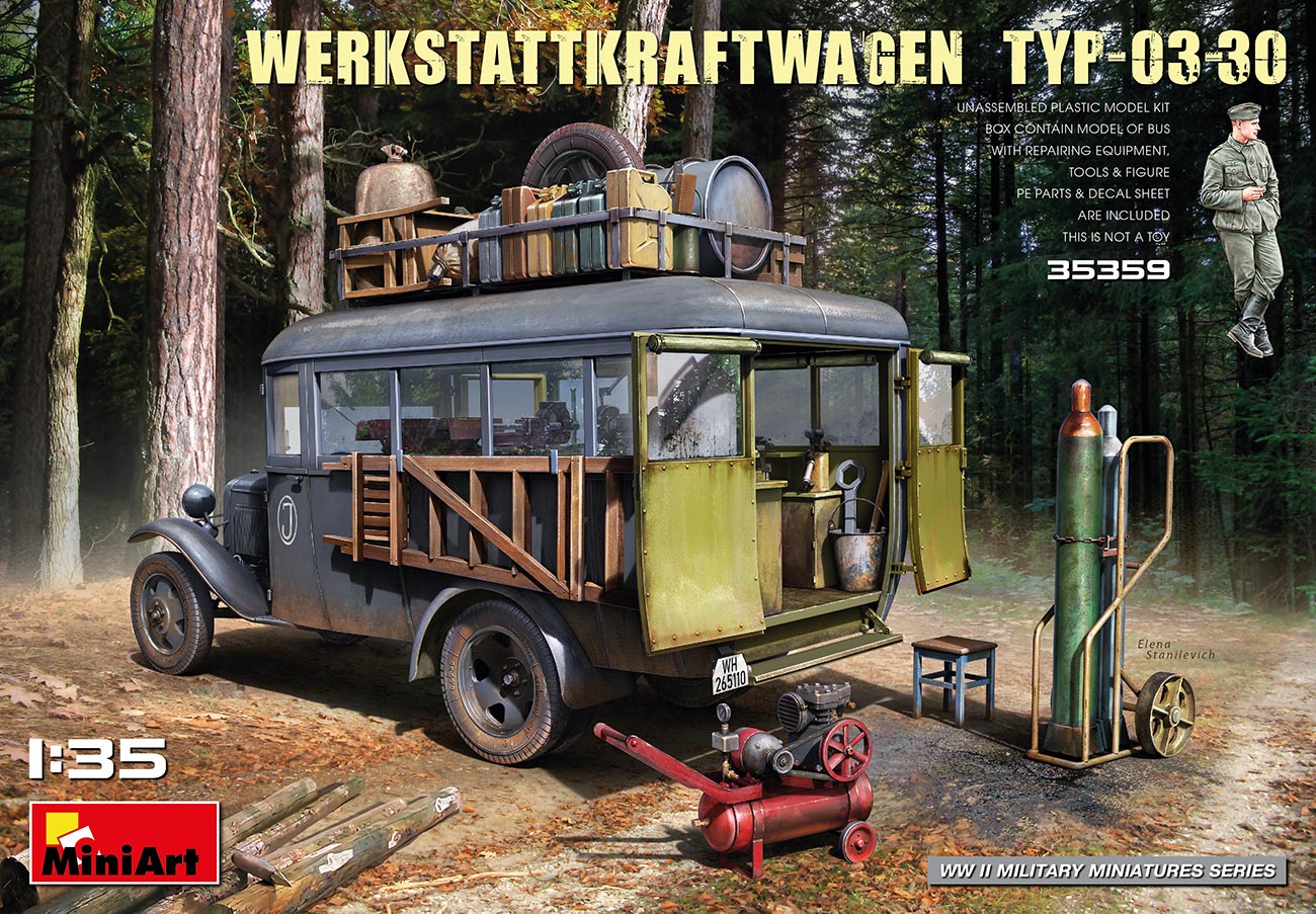 MiniArt 35359 1:35 Werkstattkraftwagen Typ-03-30