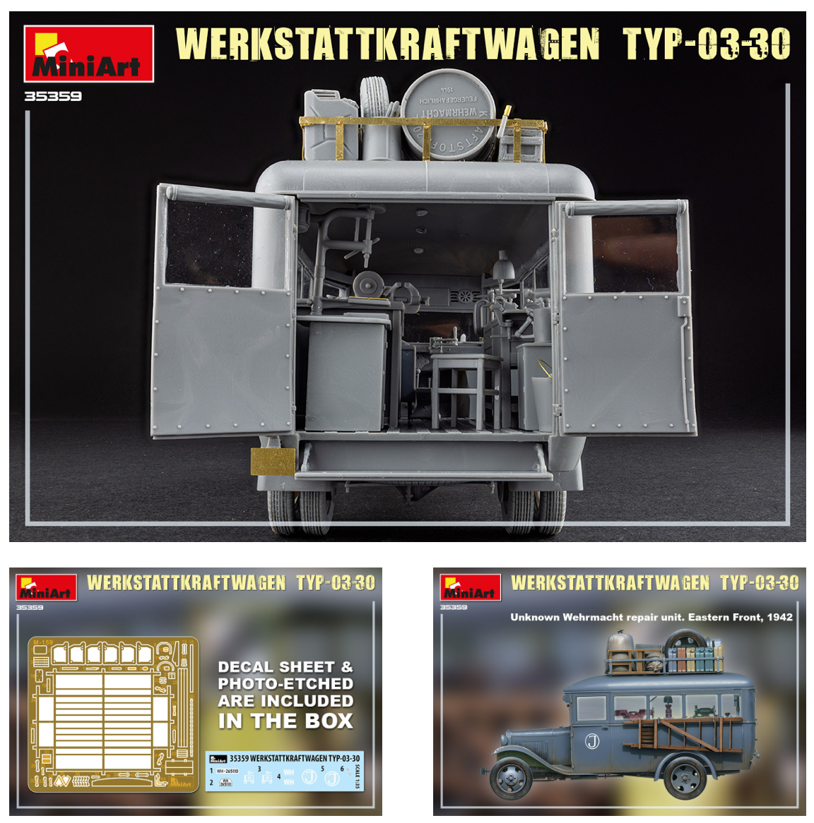 MiniArt 35359 1:35 Werkstattkraftwagen Typ-03-30