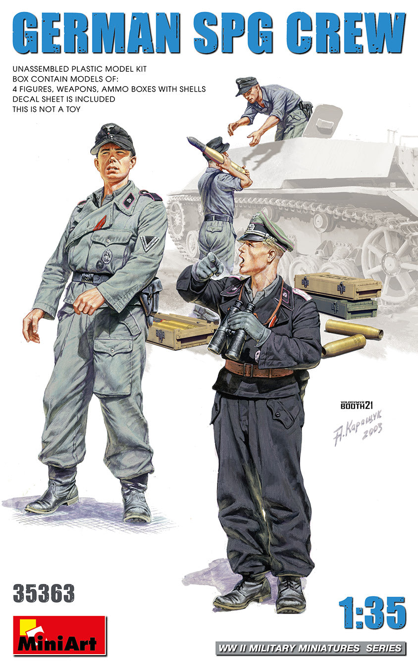 Mini Art 35363 1:35 German Self-Propelled Gun Crew