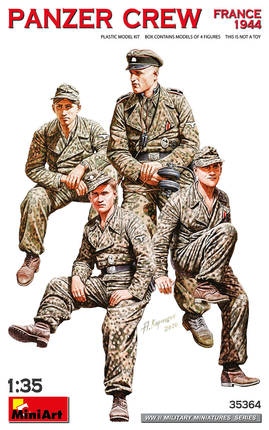 Mini Art 35364 1:35 Panzer Crew France 1944