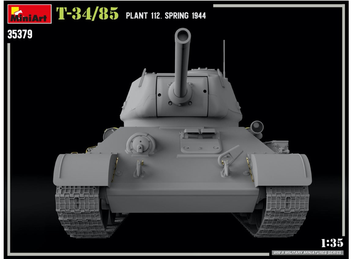 Mini Art 35379 1:35 Soviet T-34/85 Plant 112. Spring 1944