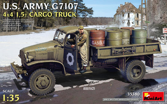 Mini Art 35380 1:35 US Army G7107 4x4 1,5t Cargo Truck