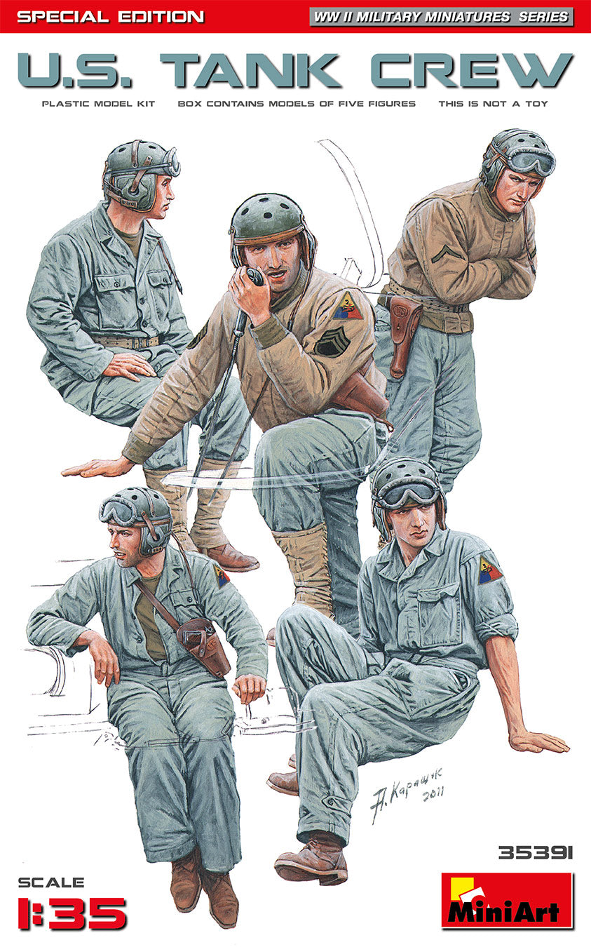 MiniArt 35391 1:35 U.S. Tank Crew Special Edition