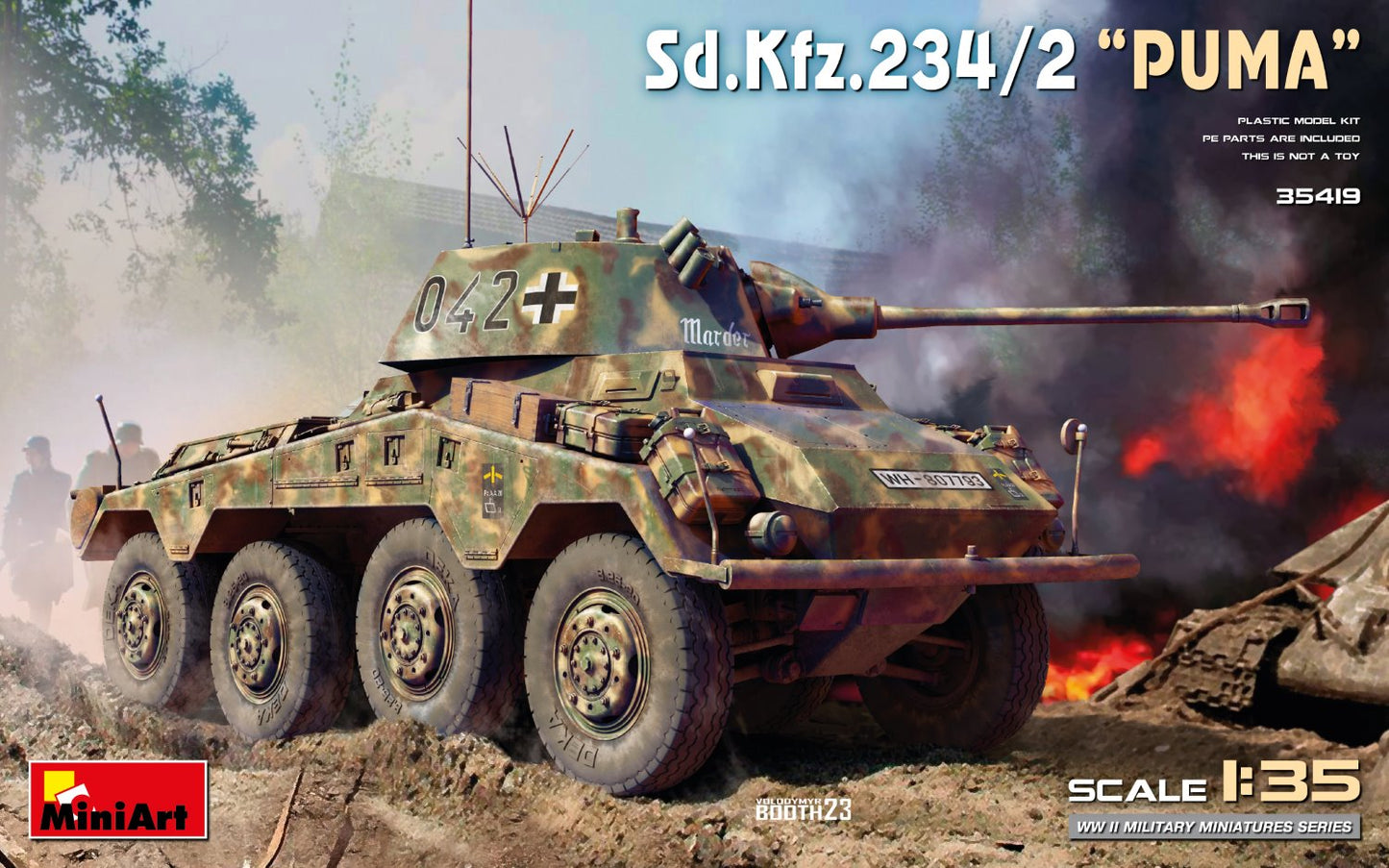 MiniArt 35419 1:35 Sd.Kfz.234/2 'Puma'