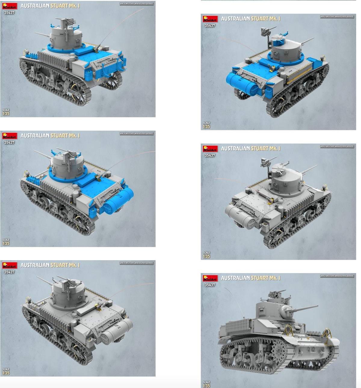 MiniArt 35437 1:35 Australian Stuart Mk. I