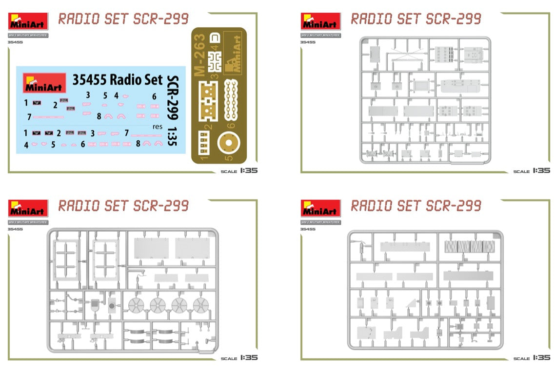 MiniArt 35455 1:35 US Radio Set SCR-299