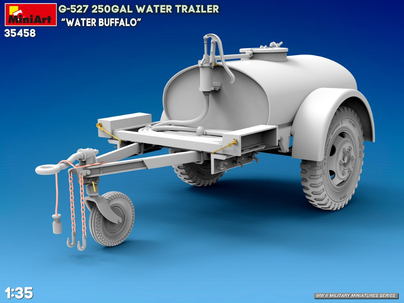 MiniArt 35458 1:35 G-527 250 Gal Water Trailer 'Water Buffalo'