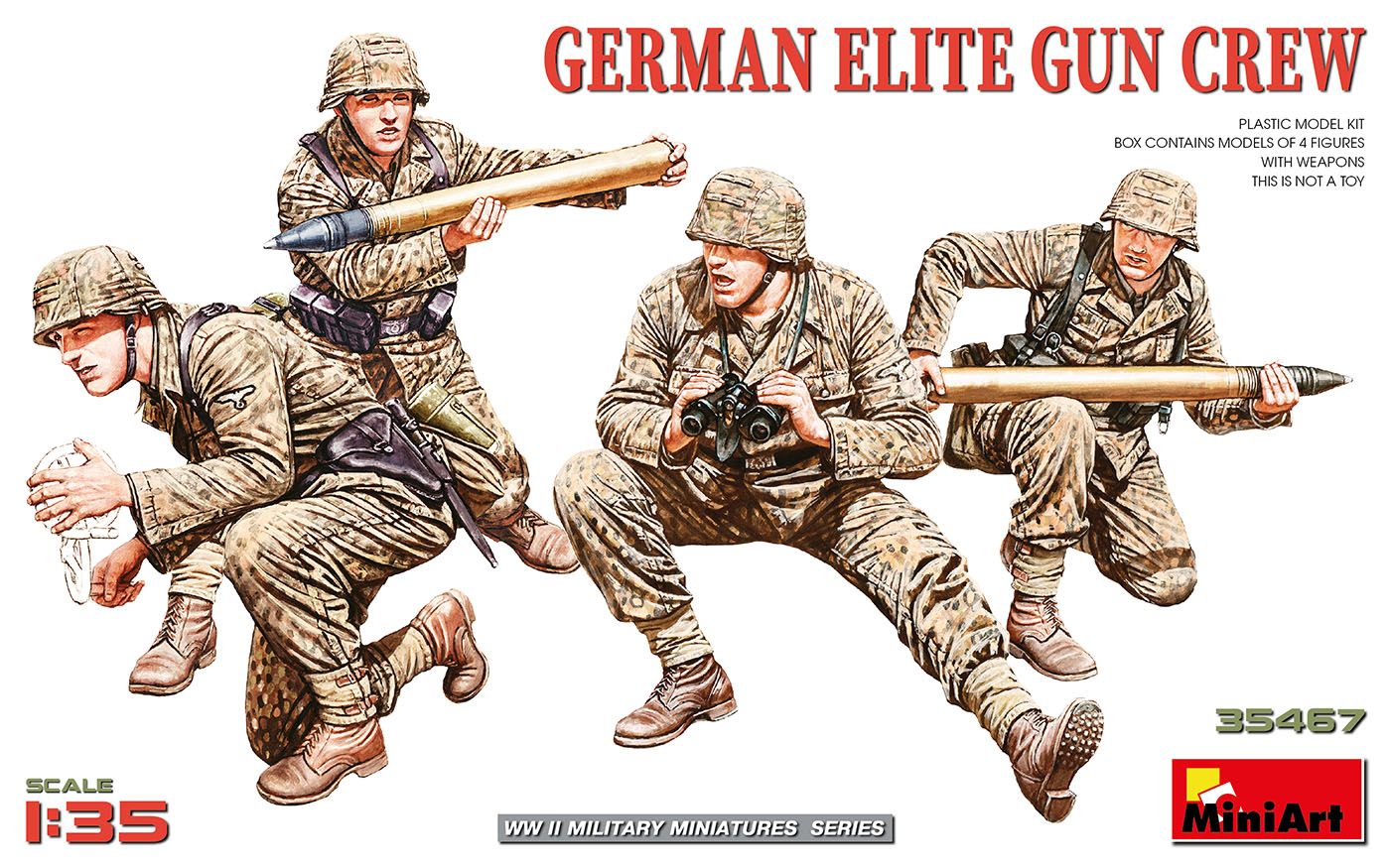 MiniArt 35467 1:35 German Elite Gun Crew