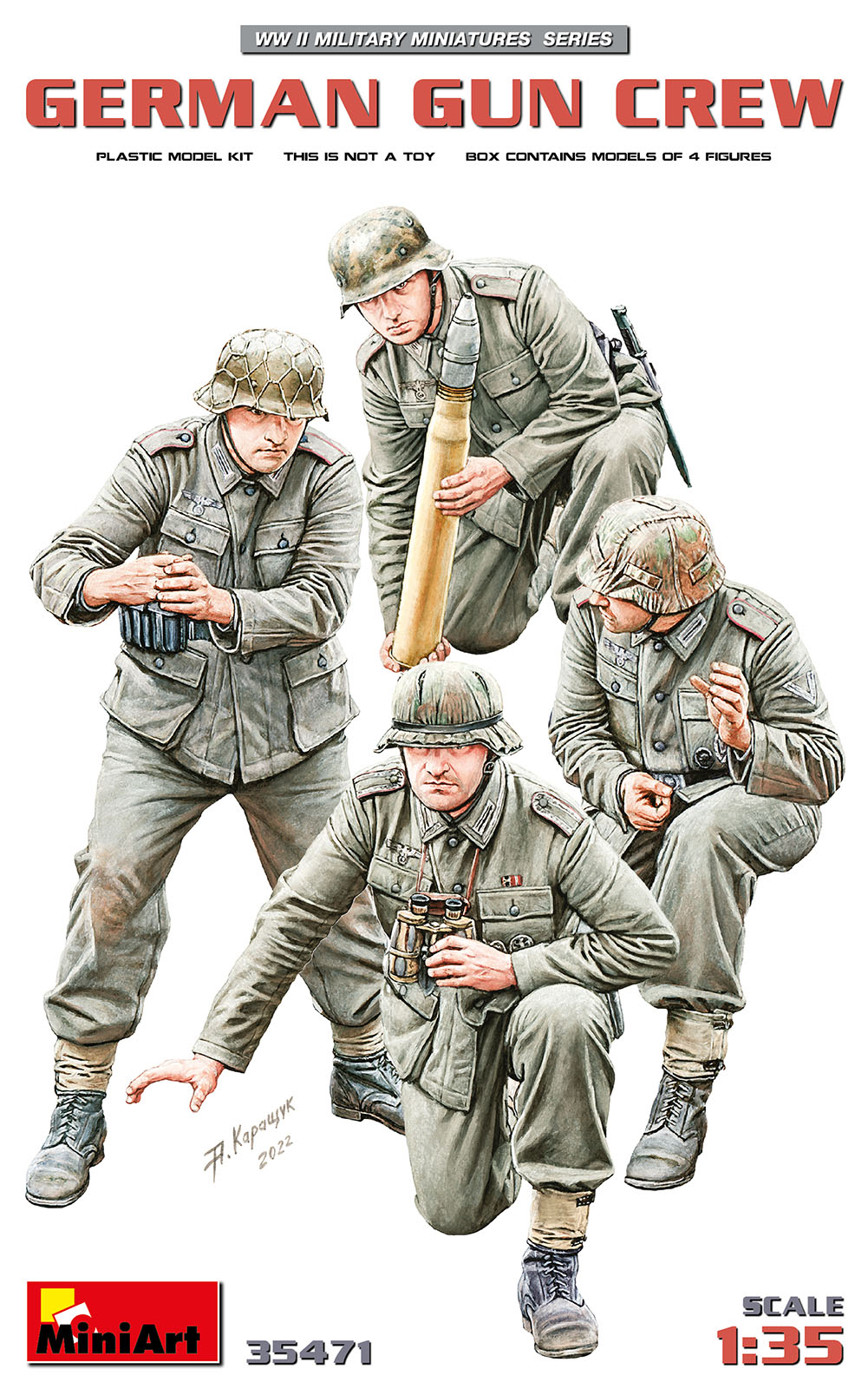 MiniArt 35471 1:35 German Gun Crew WWII