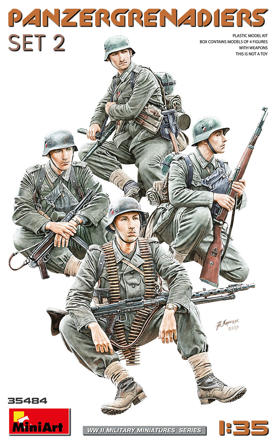 MiniArt 35484 1:35 Panzergrenadiers Set 2