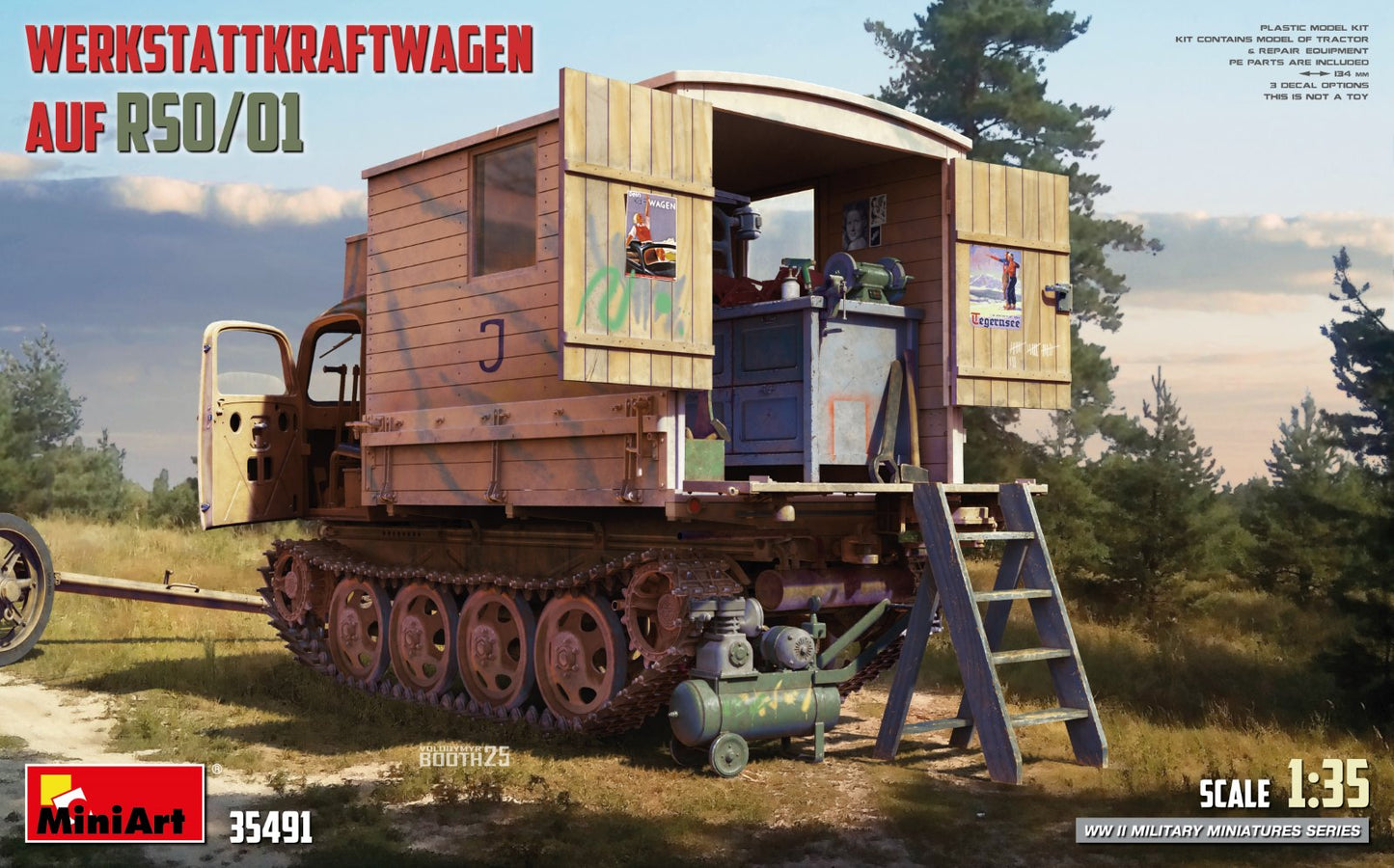 MiniArt 35491 1:35 Werkstattkraftwagen Auf RSO/01