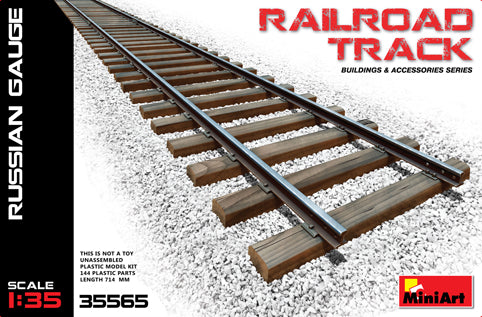 Mini Art 35565 1:35 Railroad Track Soviet Gauge