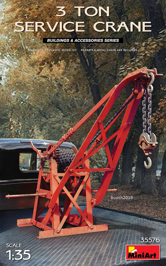 Mini Art 35576 1:35 3 Ton Service Crane