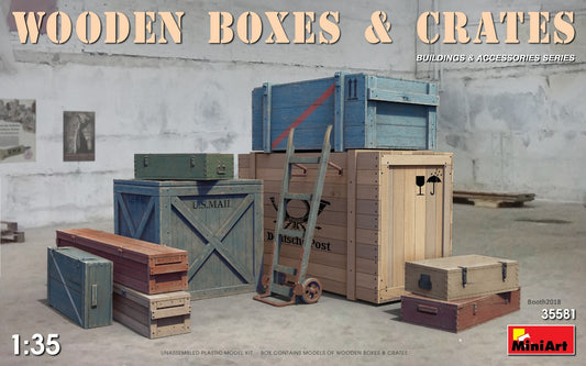 MiniArt 35581 1:35 Wooden boxes and crates