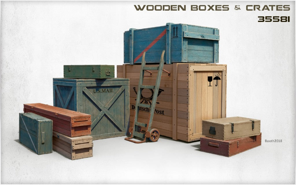 MiniArt 35581 1:35 Wooden boxes and crates