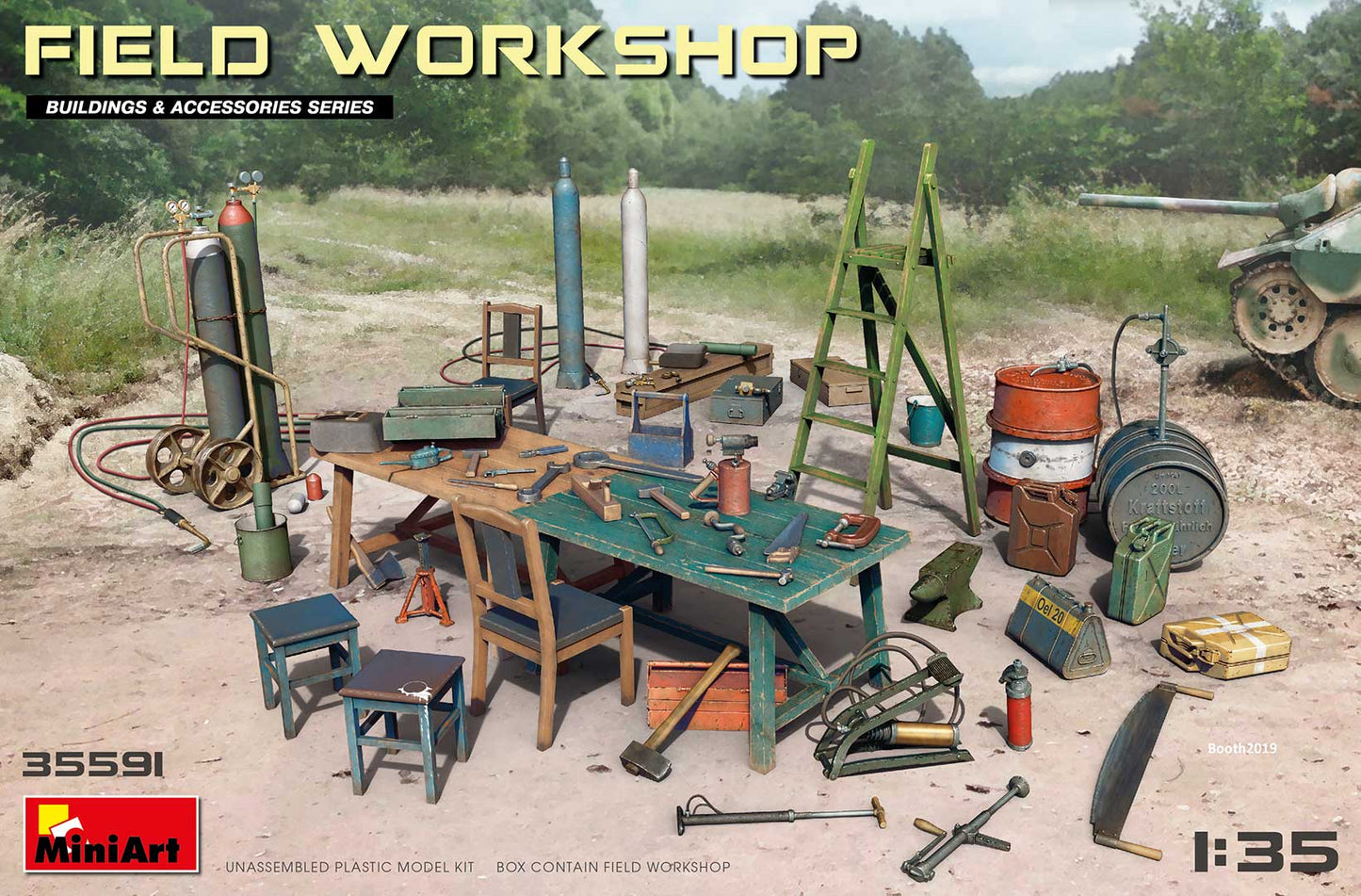 MiniArt 35591 1:35 Field Workshop