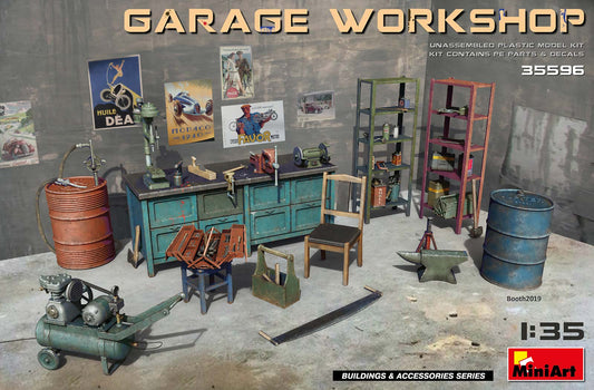 MiniArt 35596 1:35 Garage Workshop