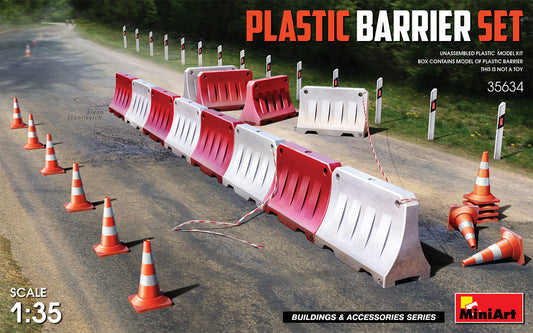 Mini Art 35634 1:35 Plastic Barrier Set