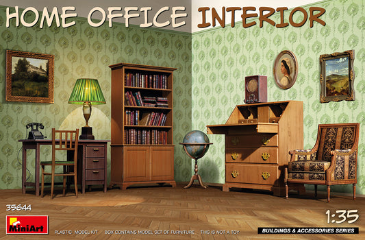 Mini Art 35644 1:35 Home Office Interior